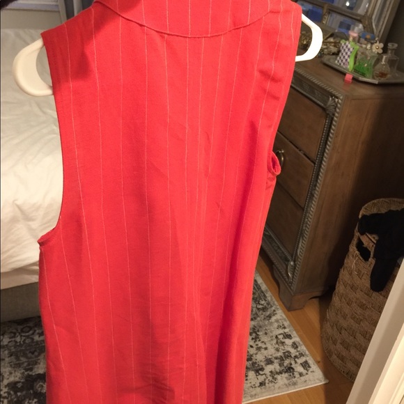 Mango Button-up Linen Midi Dress - Picture 7 of 7